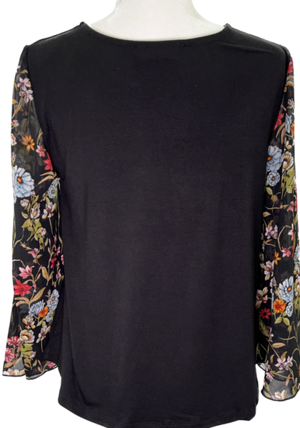 Floral Sleeve Top