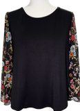 Floral Sleeve Top