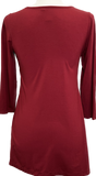 Layering Tee -Burgundy