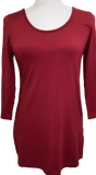 Layering Tee -Burgundy