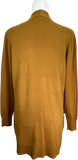 Long Knit Cardigan - Mustard