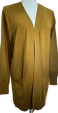 Long Knit Cardigan - Mustard