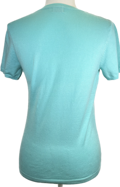 Crew Neck Sweater Top - Mint