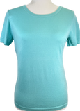 Crew Neck Sweater Top - Mint