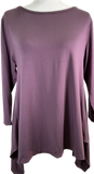 Mauve Kimi Flow Crew Neck Top