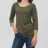 Moss Flutter 3/4 Sleeve T-shirt