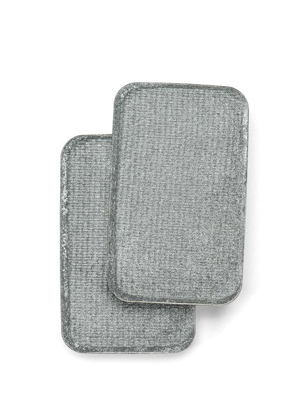 Fashion Eyeshadow - Sheer Silver - 2pc