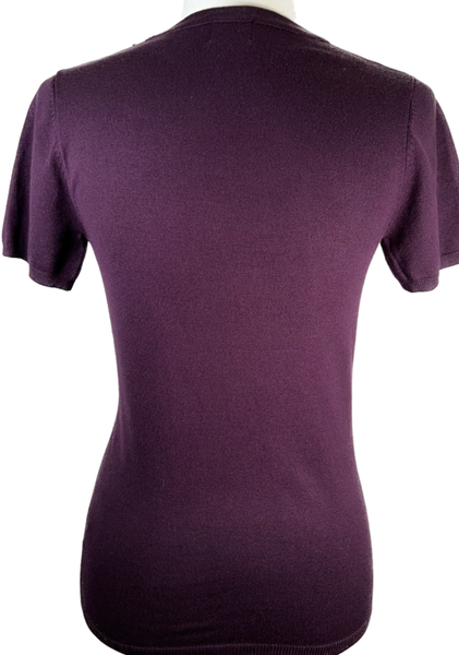 Knit Tee - Plum