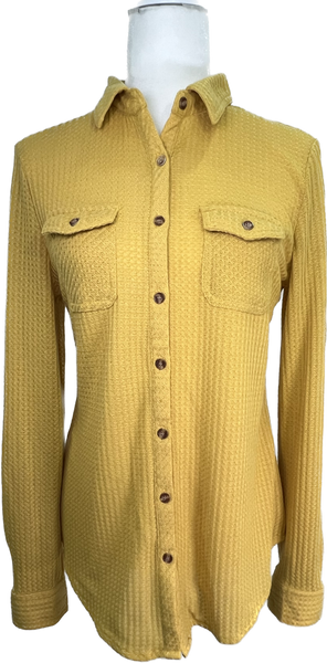 Mustard Waffle Shirt